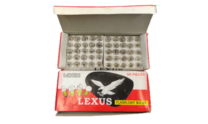 BOMBILHO LEXUS CX.C/50PCS - 4,8V