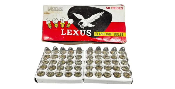 BOMBILHO LEXUS C/50PCS CX 3,6V