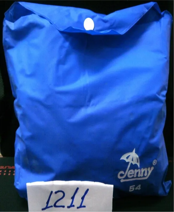 CAPA CHUVA PLASTICA ADULTO JENNY JN-1018