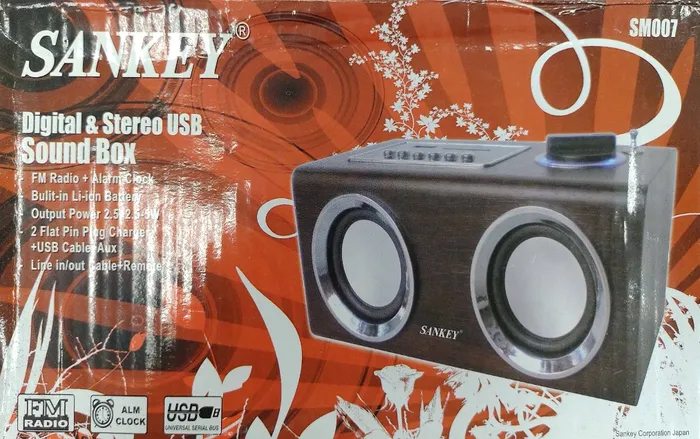 RADIO SANKEY C/USB/FM SM-007