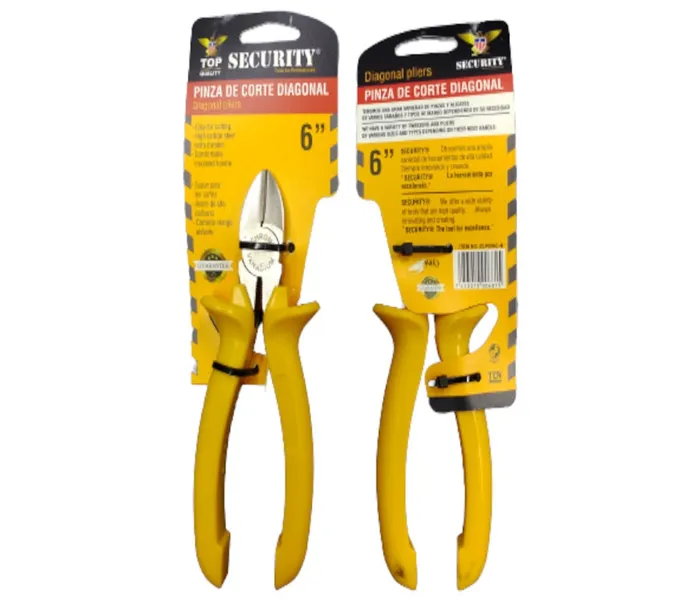 ALICATE 6 DE CORTE SECURITY ZLP006C-N