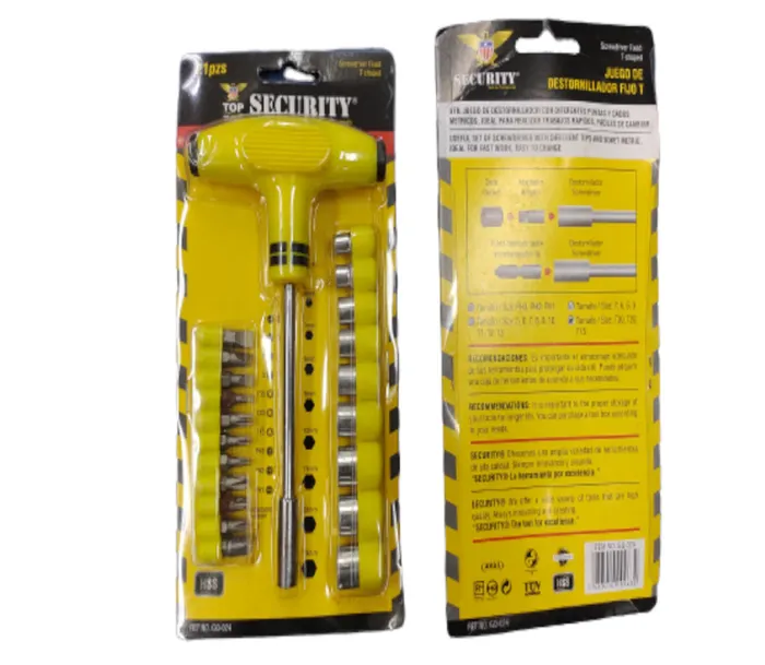 CHAVE CANHAO SECURITY C/21PCS GQ-024