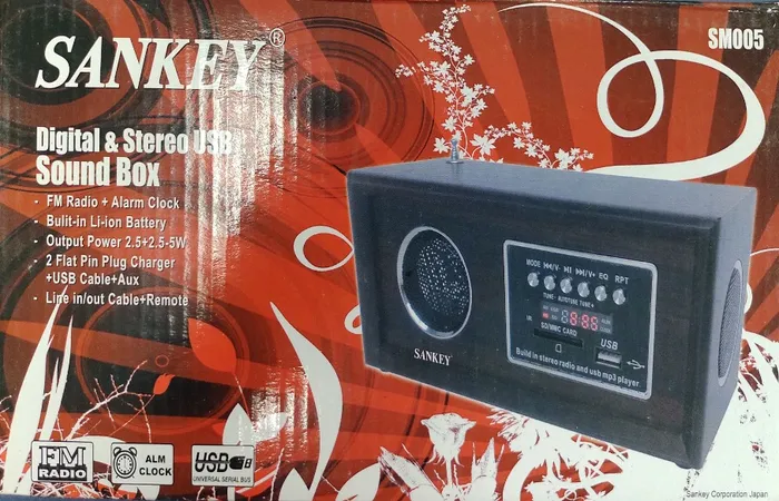 RADIO SANKEY C/USB/FM SM-005