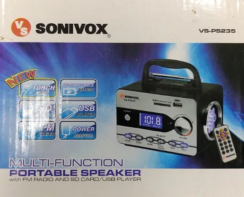 RADIO SONIVOX C/USB VS-PS235