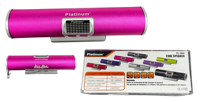 RADIO PLATINUM C/USB/FM PL-966