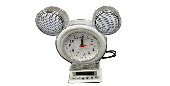 RADIO TOPSONIC C/USB/RELOGIO RECARREGAVEL TS-100U