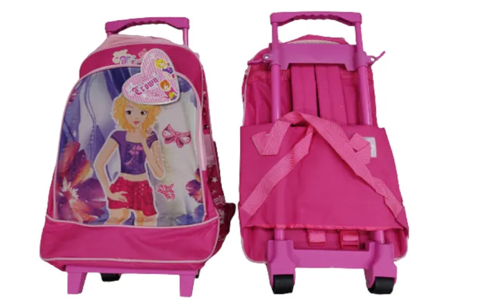 MOCHILA CROM C/RODAS 16" HG-104