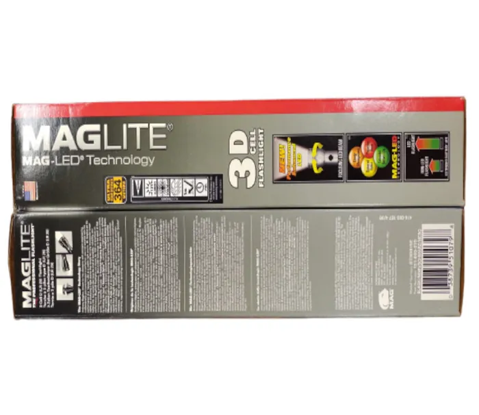 LANTERNA MAGLITE LED S3T015/BLK EM CAIXA