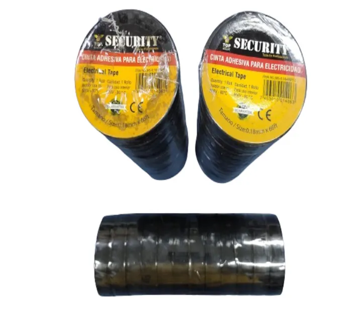 FITA ISOLANTE C/12 ROLOS SECURITY MS-018X66FT-S