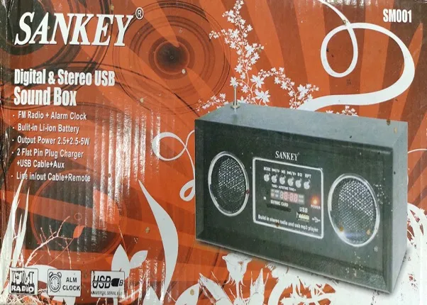 RADIO SANKEY C/USB/FM SM-001