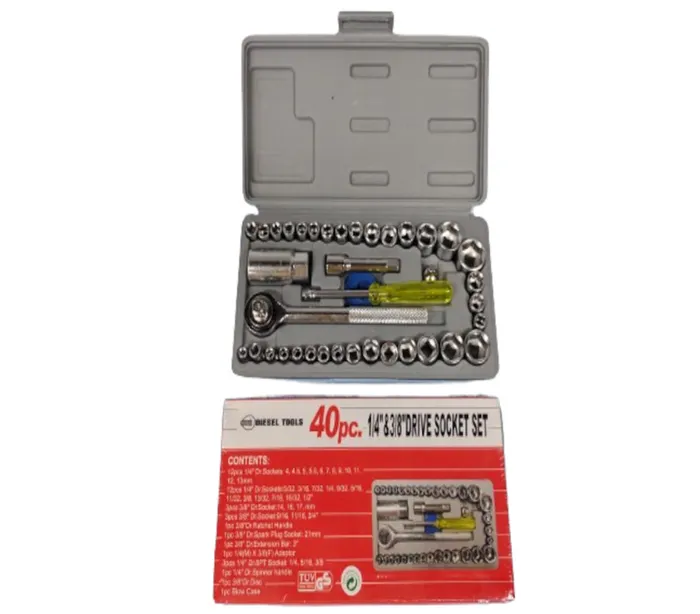 FERRAMENTA DISEL TOOL SORTIDO C/40PCS PRO-40PC/CS-340