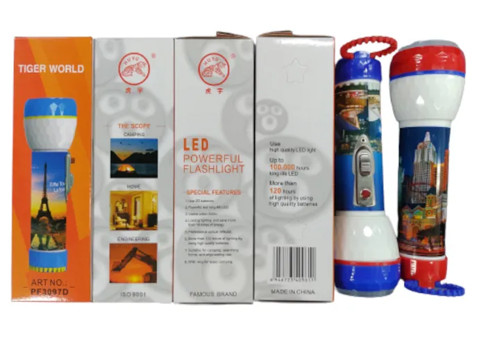 LANTERNA TIGER WORLD LED 97D2DE1SR/PF3097D CITY