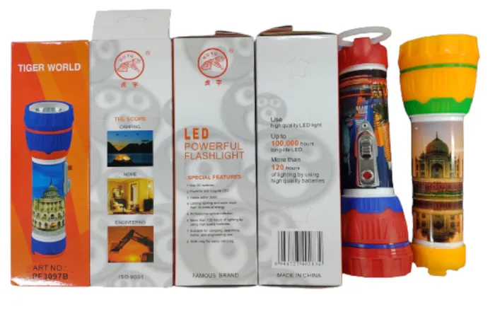 LANTERNA TIGER WORLD LED 97B2DE1SR/PF3097B/CITY