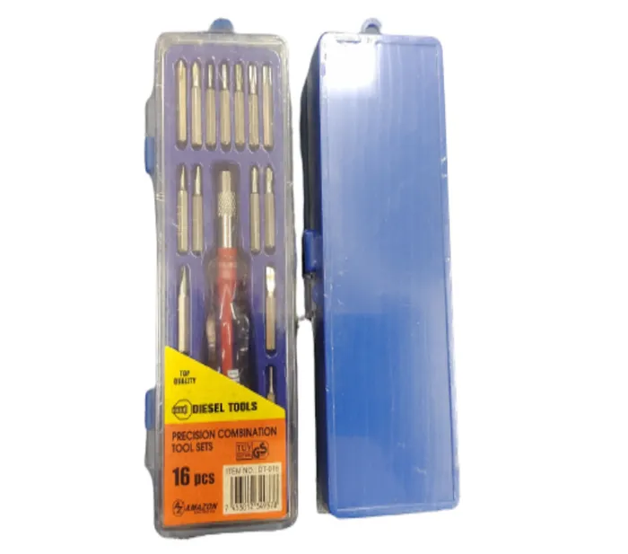 CHAVE DISEL TOOL PCTE C/16PCS DT016