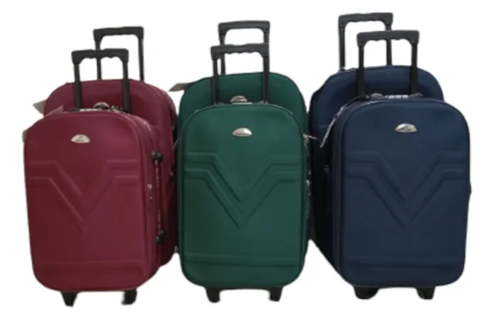 MALA KIT C/02PCS - TECIDO - 10KG & 23KG DELTA DL-005 (19"/23")