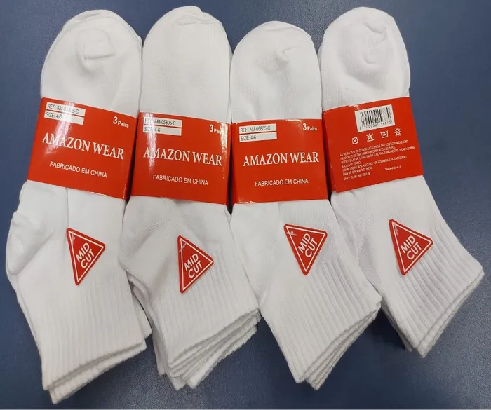 MEIA MASC.JUVENIL AMAZON WEAR AM-05805C