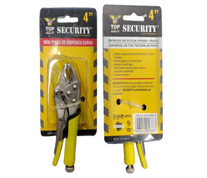 ALICATE MINI SECURITY PRESSÃO 4 A010-MINI-R