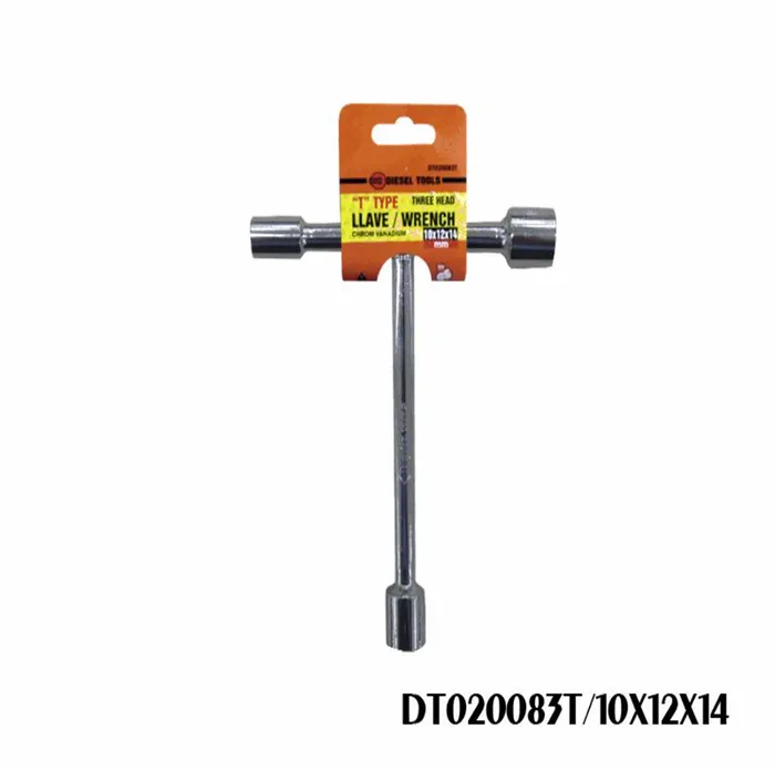 CHAVE DISEL TOOL T C/ABERTURA FIXA DT020083T-10X12X14