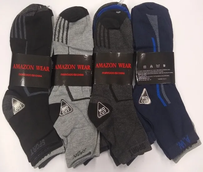 MEIA MASC.ADULTO AMAZON WEAR AM-07339M
