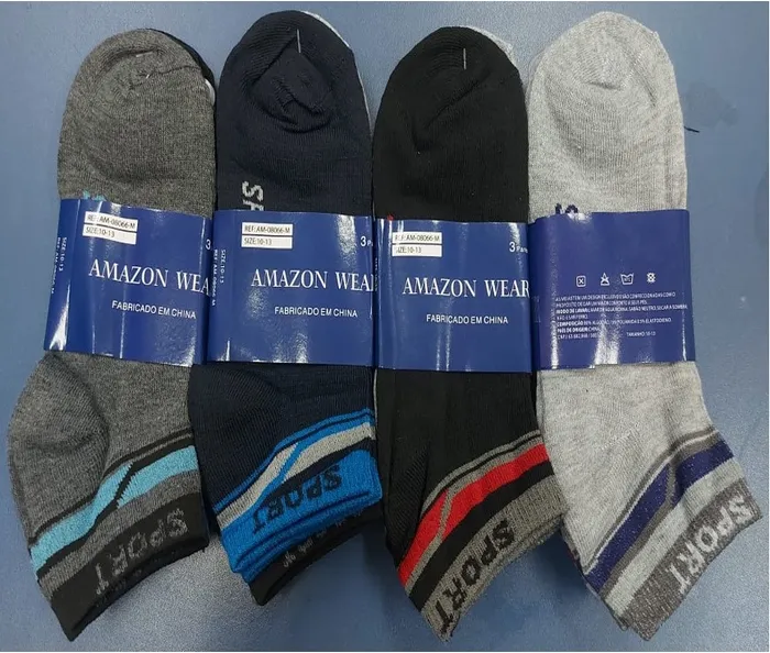 MEIA MASC.ADULTO AMAZON WEAR AM-08066-M