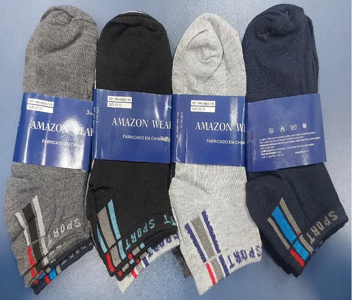 MEIA MASC.ADULTO AMAZON WEAR AM-08067-M
