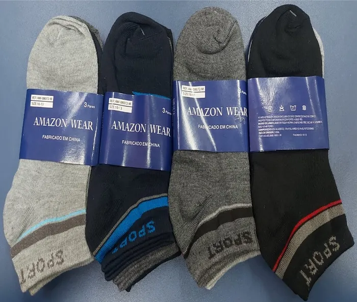MEIA MASC.ADULTO AMAZON WEAR AM-08072-M