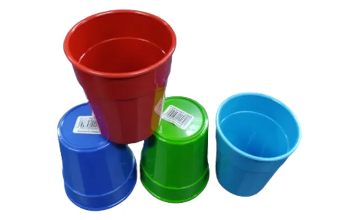 COPO PLASTICO MELA FORM PET-15042