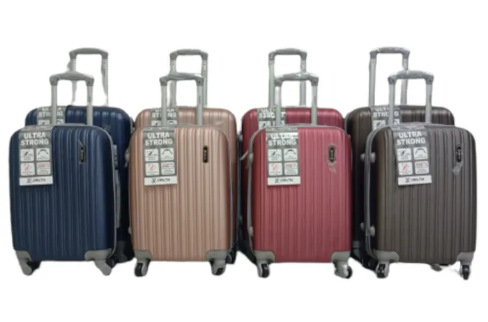 MALA KIT C/02PCS - ABS - 10KG & 23KG DELTA DL-827-2 C/04RODAS (20"/24")