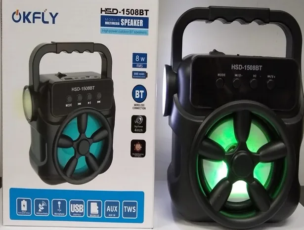 RADIO OKFLY C/USB/LANT/RECARREG HSD-1508BT