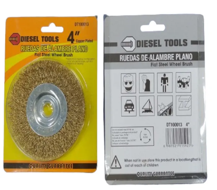 ESCOVA ACO DISEL TOOL DE LIXAR 4 DT100013/4