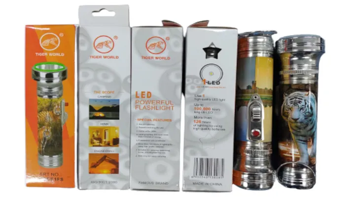 LANTERNA TIGER WORLD LED FT2DE1FS
