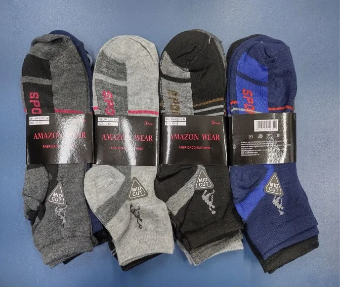 MEIA MASC.ADULTO AMAZON WEAR AM-02011M