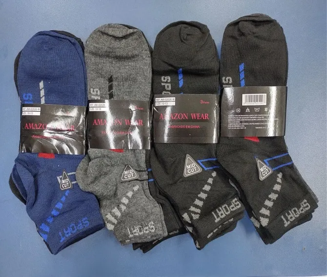 MEIA MASC.ADULTO AMAZON WEAR AM-02020M