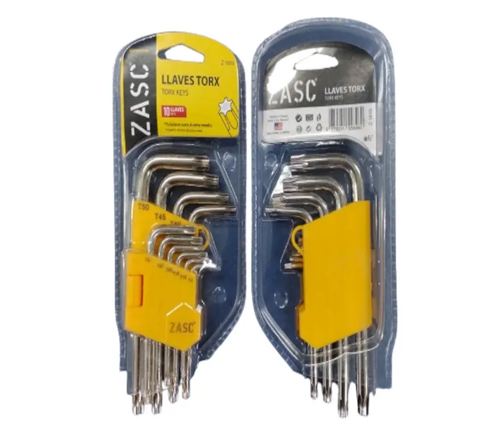 CHAVE L ZASC TORK PCTE C/10PCS Z-1010