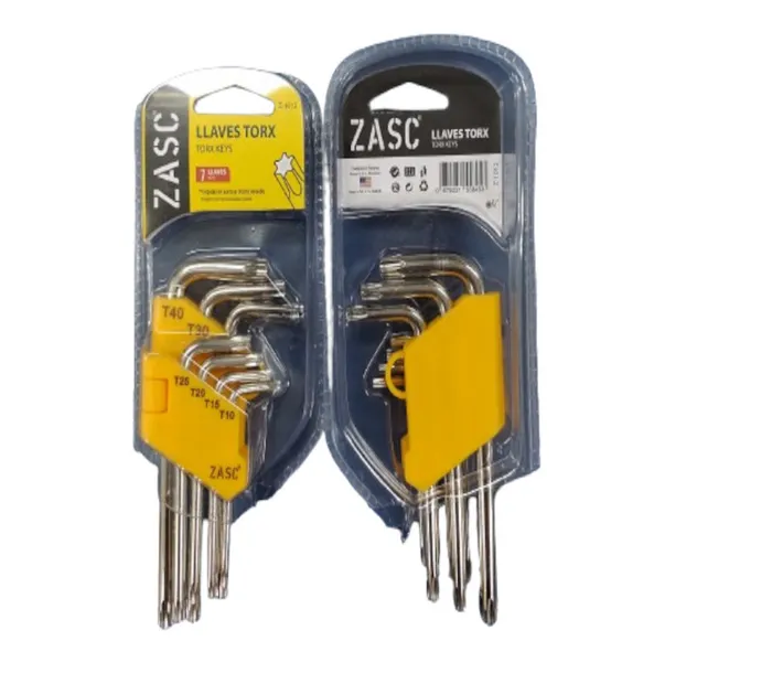 CHAVE L ZASC TORK PCTE C/07PCS Z-1012