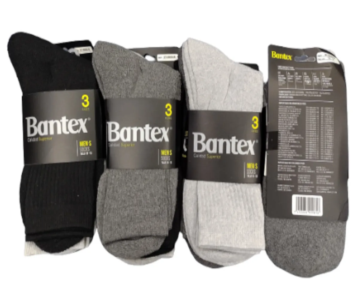 MEIA MASC.ADULTO BANTEX - BT-09060M