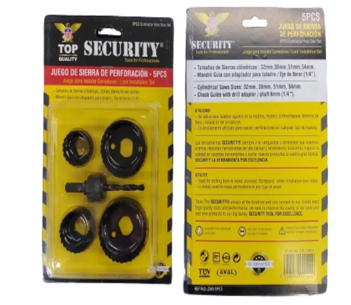 SERRA COPA C/05PCS SECURITY ZWJ-5PCS