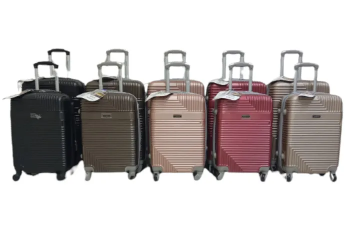 MALA KIT C/02PCS - ABS - 10KG & 23KG DELTA DL-854-2 C/04RODAS (20"/24")