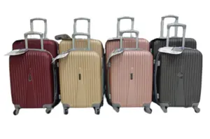 MALA KIT C/02PCS - ABS - 10KG & 23KG DELTA DL-848-2 C/04RODAS (20"/24")