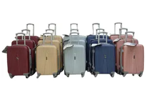 MALA KIT C/03PCS - ABS - 10KG, 23KG & 28KG DELTA DL-848 C/04RODAS (20"/24"/28")