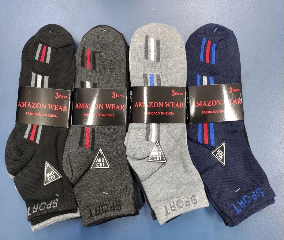 MEIA MASC.ADULTO AMAZON WEAR AM-10619-M