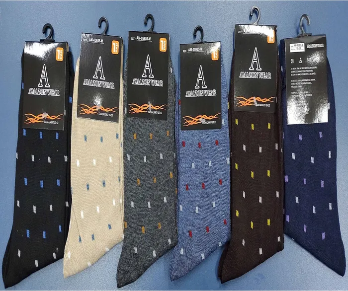 MEIA MASC.ADULTO SOCIAL AMAZON WEAR AM-05955-M