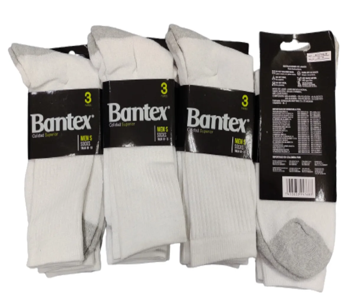 MEIA MASC.ADULTO BANTEX - BT-07830M