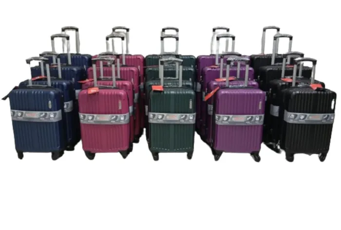 MALA KIT C/04PCS - ABS - 8KG, 10KG, 23KG & 28KG DELTA DL-874 C/04RODAS GIRATORIA (18"/20"/24"/28")