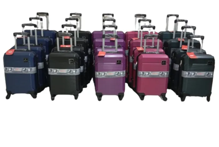 MALA KIT C/04PCS - ABS - 8KG, 10KG, 23KG & 28KG DELTA DL-875 C/04RODAS GIRATORIA (18"/20"/24"/28")