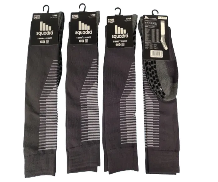 MEIAO MASC.ADULTO SQUADRA SD-12382-M CINZA