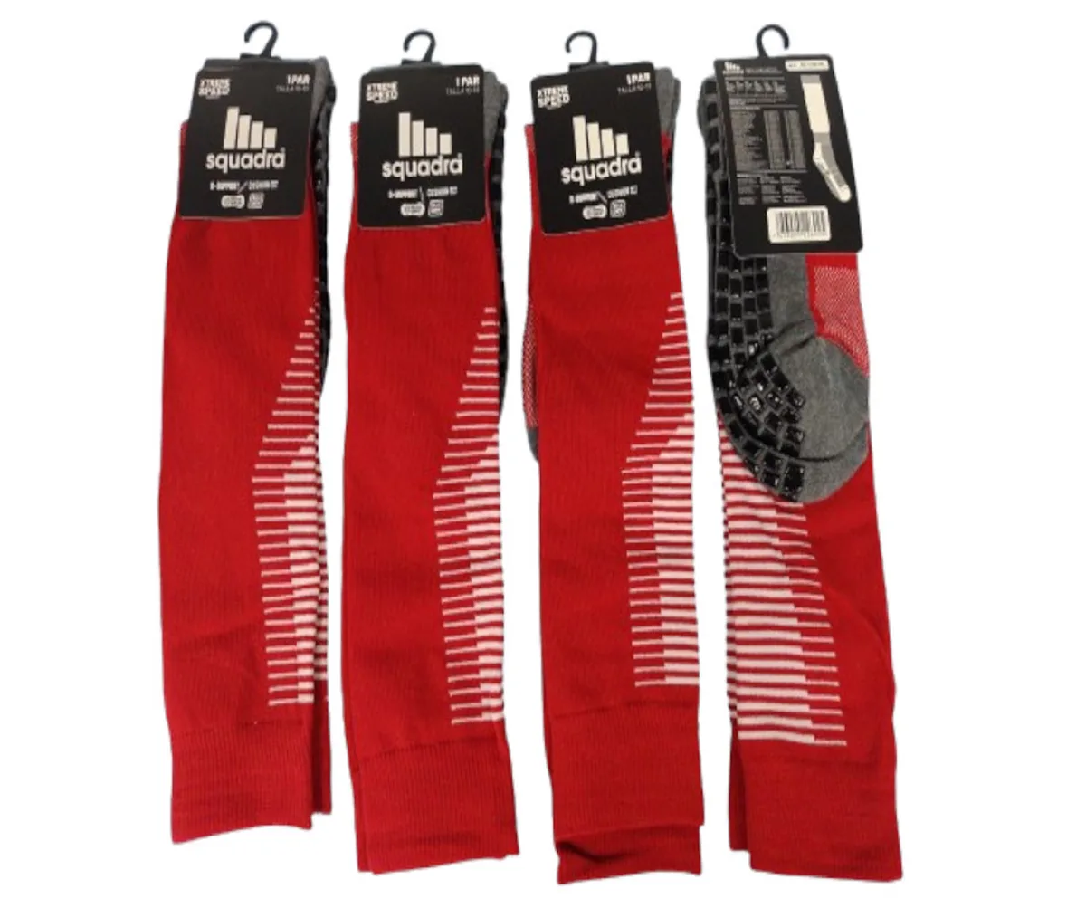 MEIAO MASC.ADULTO SQUADRA SD-12383-M VERMELHO