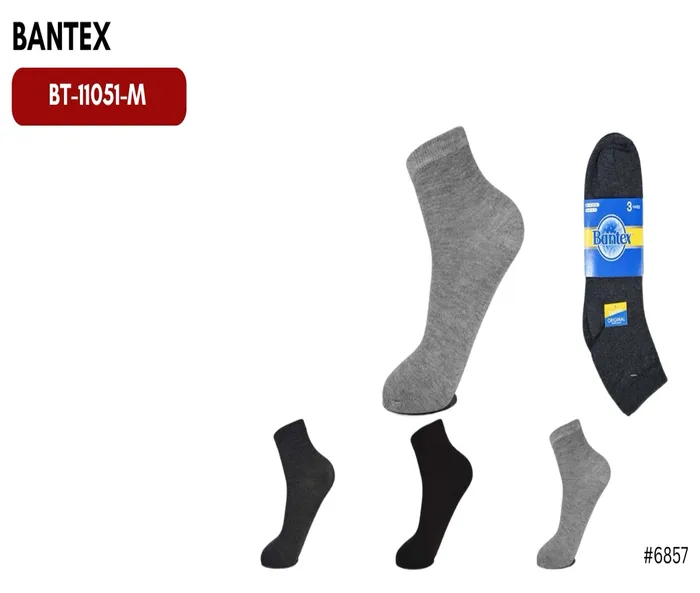 MEIA MASC.ADULTO BANTEX BT-11051-M