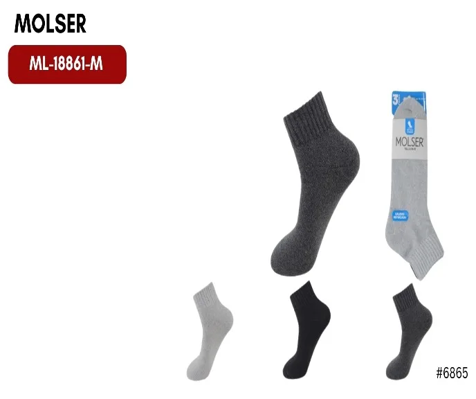 MEIA MASC.ADULTO MOLSER ML-18861-M