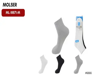 MEIA MASC.ADULTO MOLSER ML-18871-M